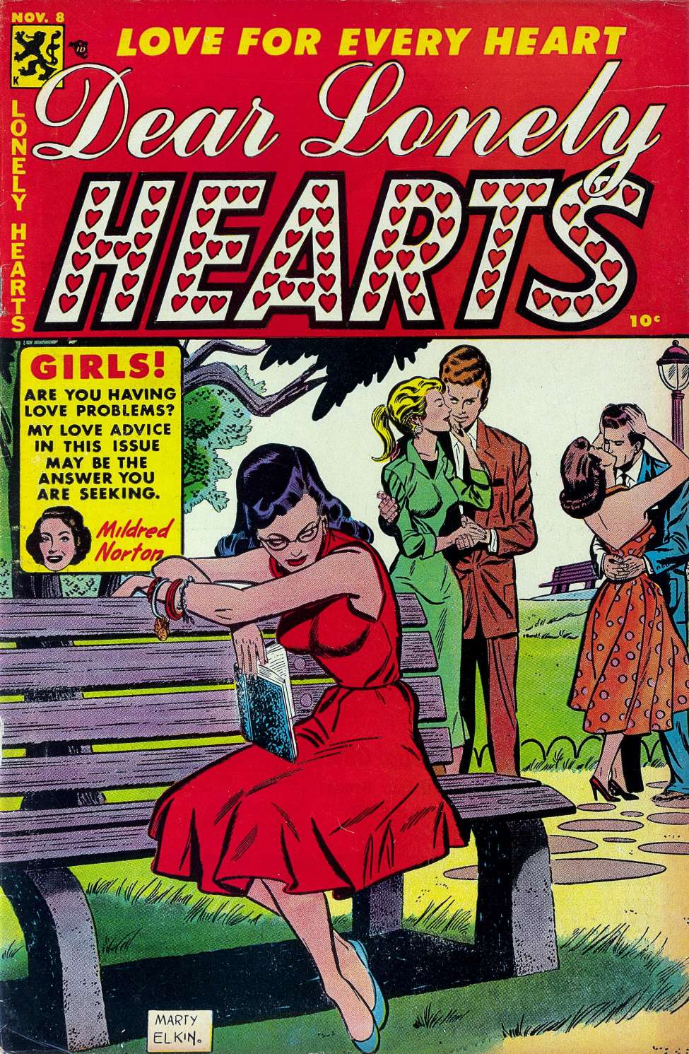 Book Cover For Dear Lonely Hearts 8