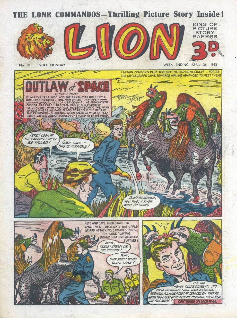 Comic Book Cover For Lion 10