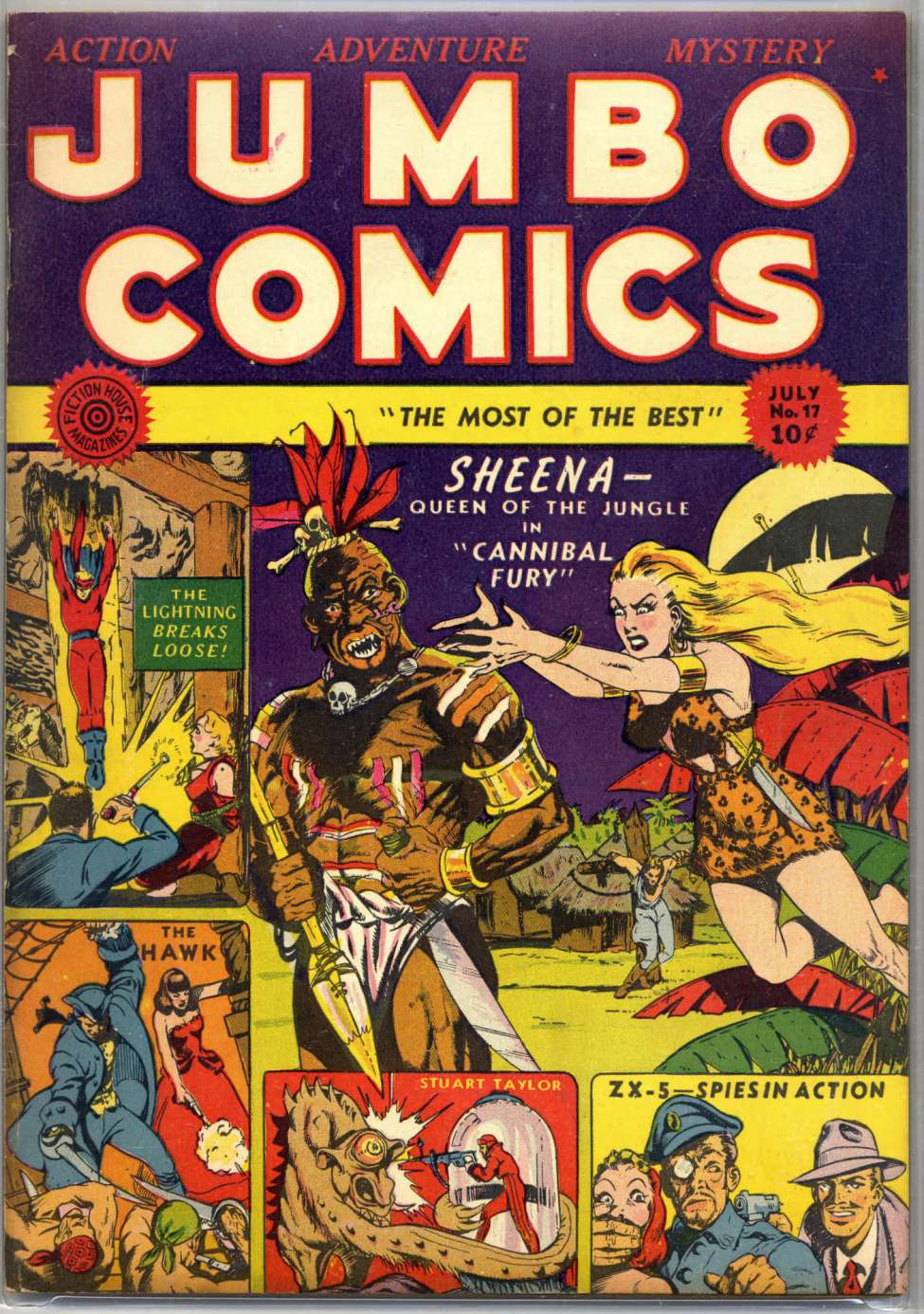Book Cover For Jumbo Comics 17