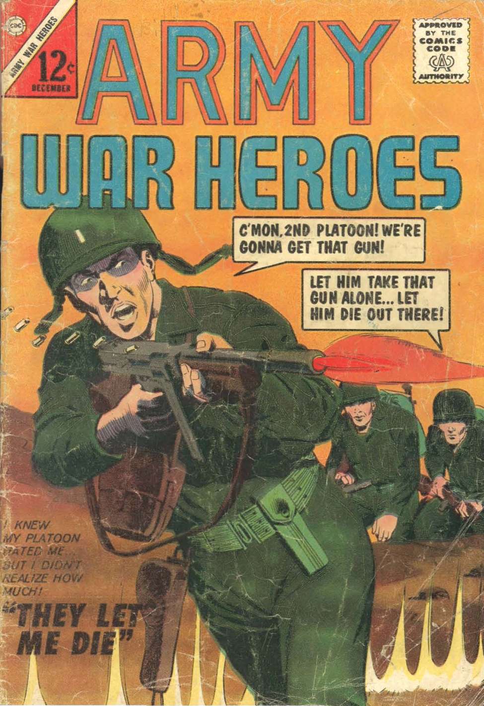 Comic Book Cover For Army War Heroes 6
