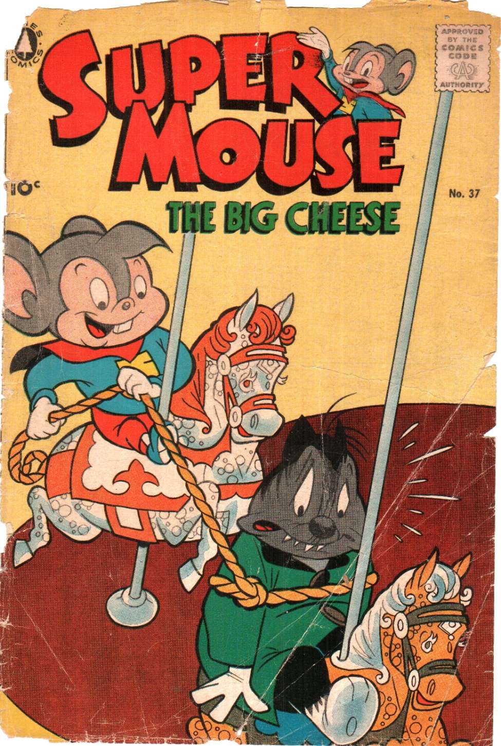 Comic Book Cover For Supermouse 37