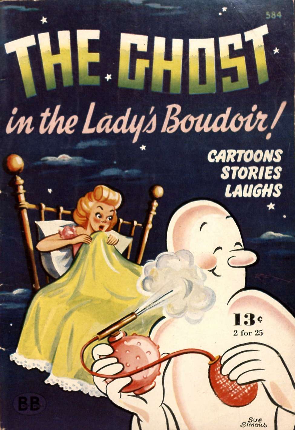 Book Cover For Best Books 584 - The Ghost in the Lady's Boudoir