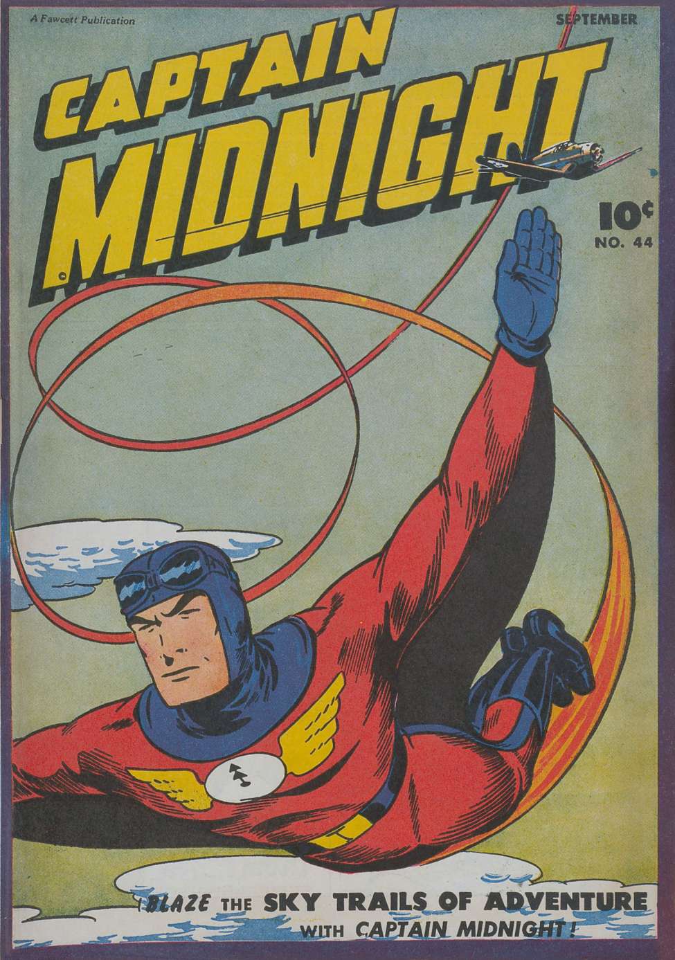 Comic Book Cover For Captain Midnight 44