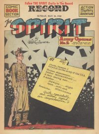 Large Thumbnail For The Spirit (1942-05-10) - Philadelphia Record - Version 2