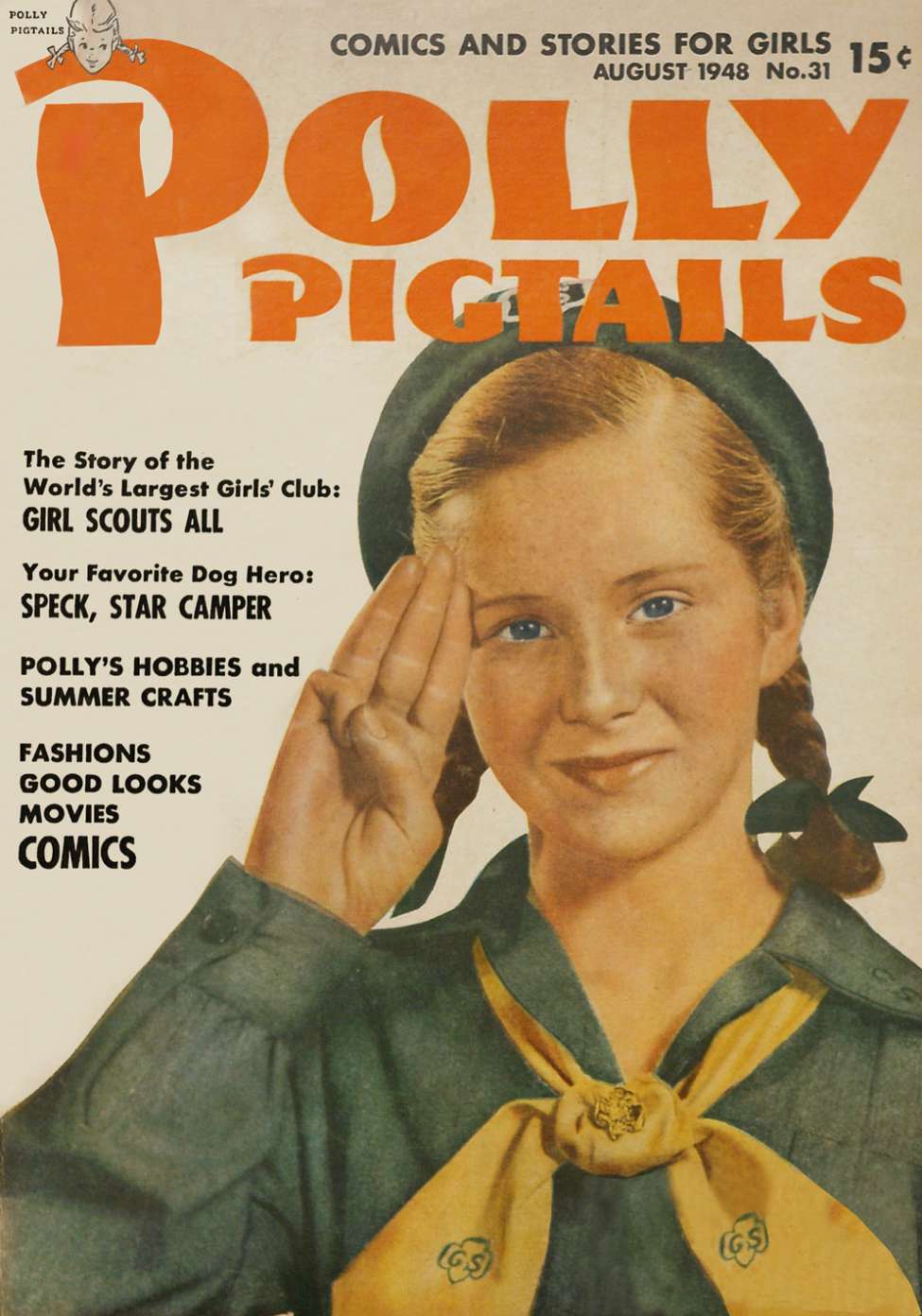 Comic Book Cover For Polly Pigtails 31