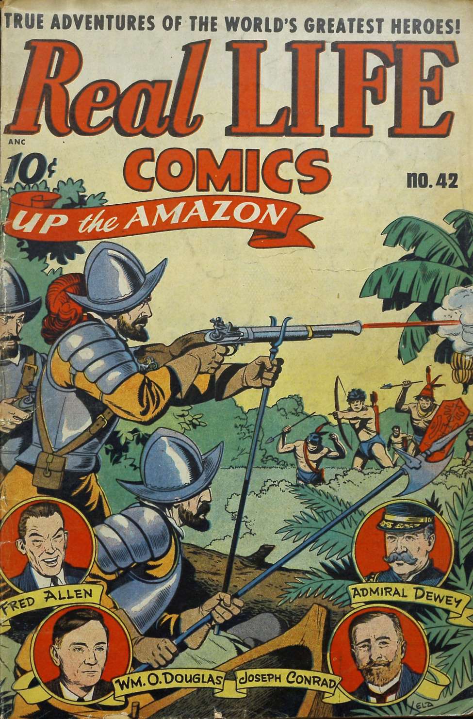 Comic Book Cover For Real Life Comics 42