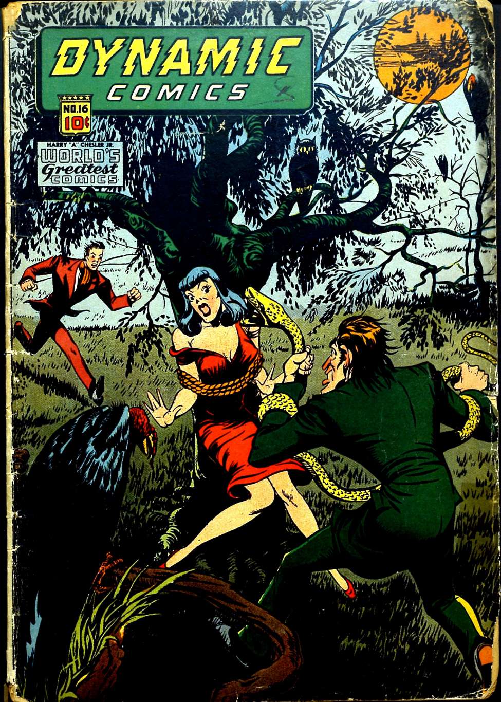 Comic Book Cover For Dynamic Comics 16