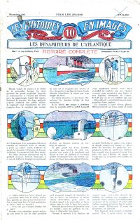 Large Thumbnail For Les Histoires en Images 60 - Les Dynamiteurs de l`Atlantique
