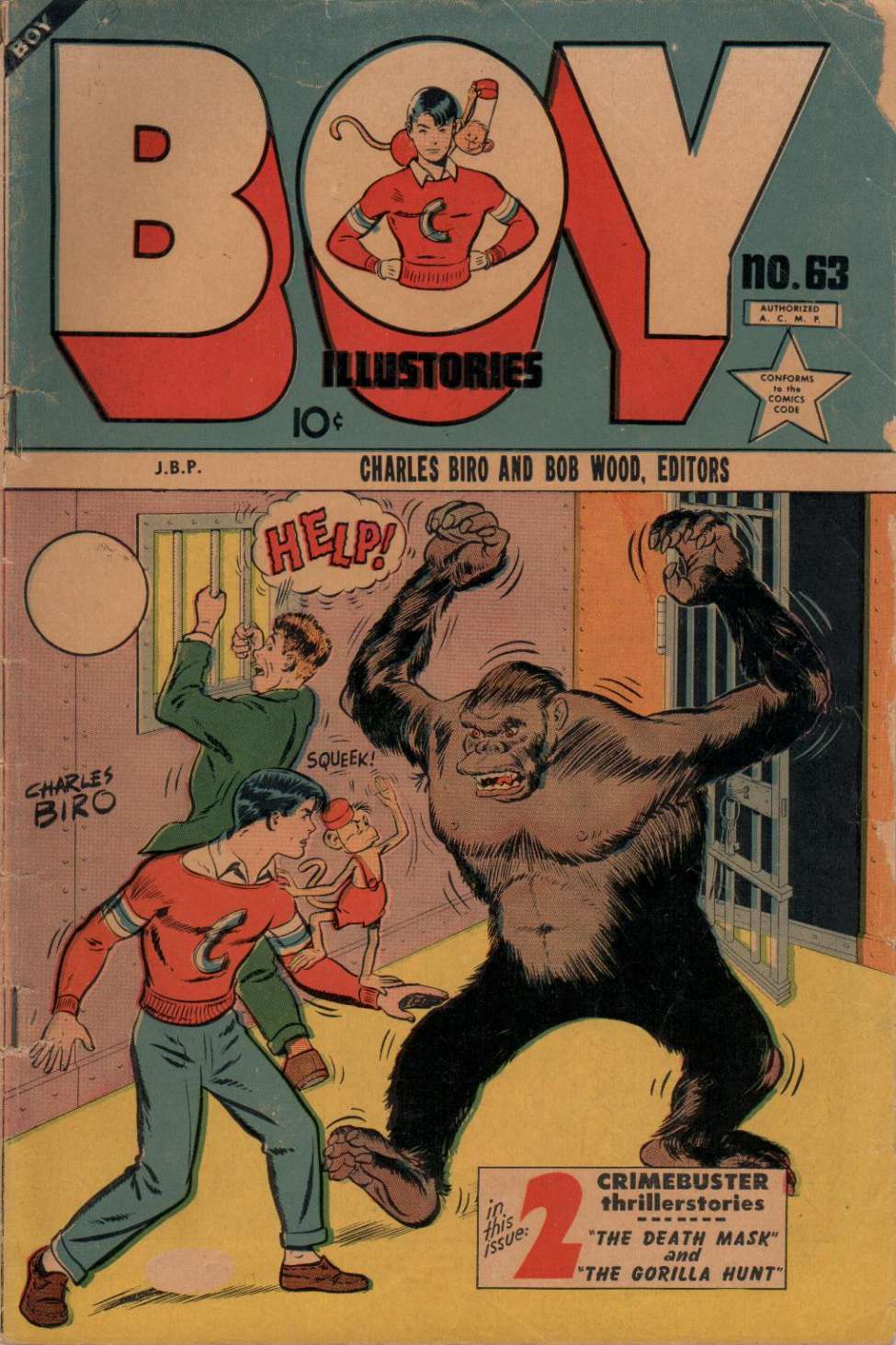 Comic Book Cover For Boy Illustories 63