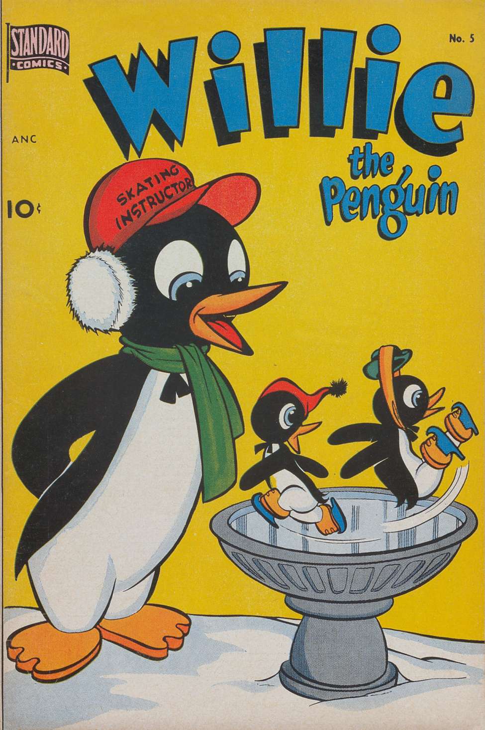 Comic Book Cover For Willie the Penguin 5