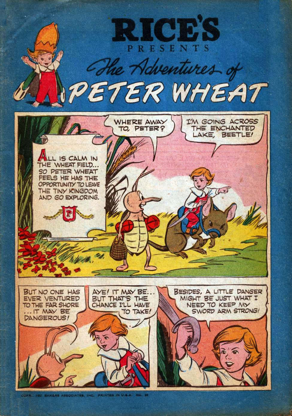 Book Cover For The Adventures of Peter Wheat 35