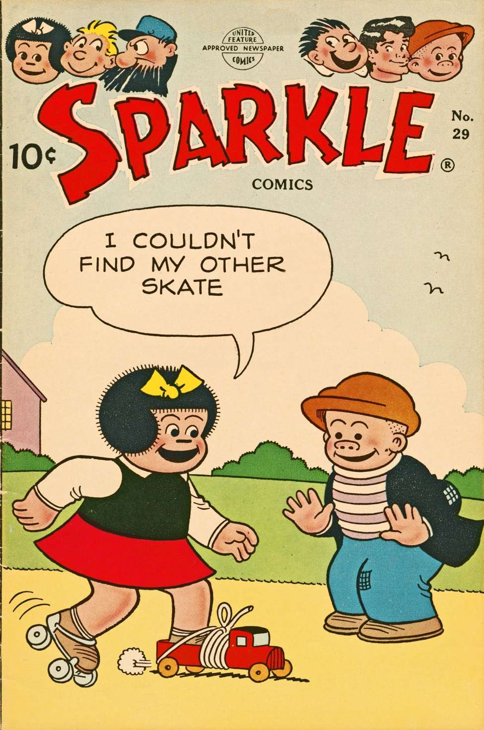 Book Cover For Sparkle Comics 29