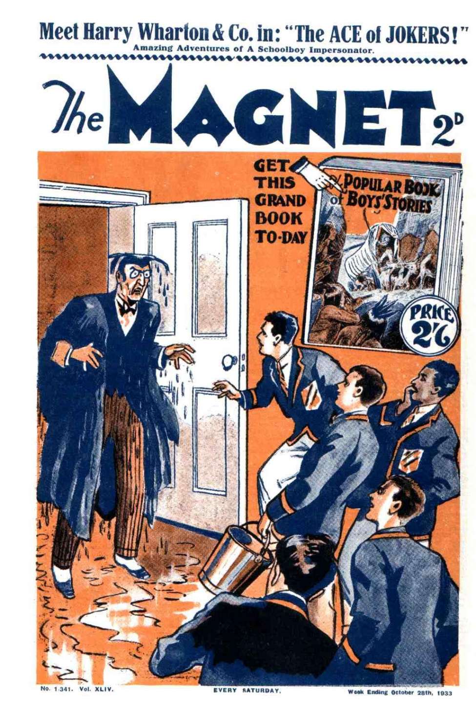 Book Cover For The Magnet 1341 - The Ace of Jokers!