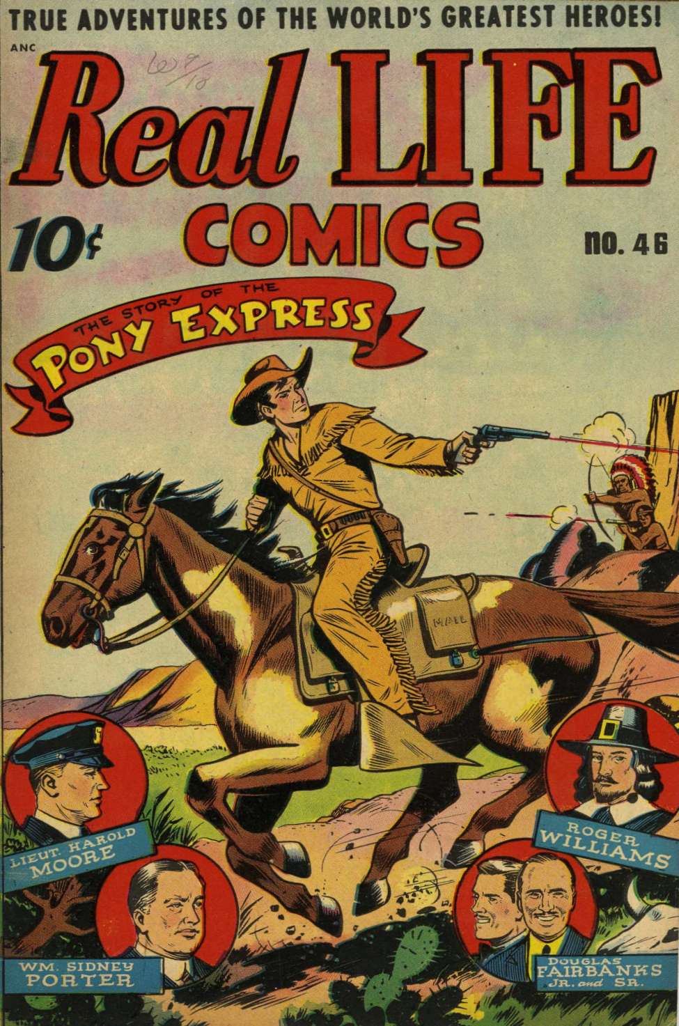 Comic Book Cover For Real Life Comics 46