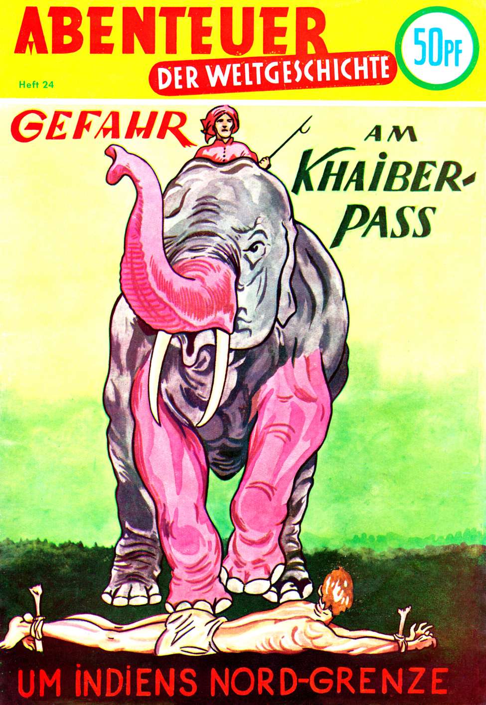 Comic Book Cover For Abenteuer der Weltgeschichte 24 - Gefahr am Khaiber-Pass