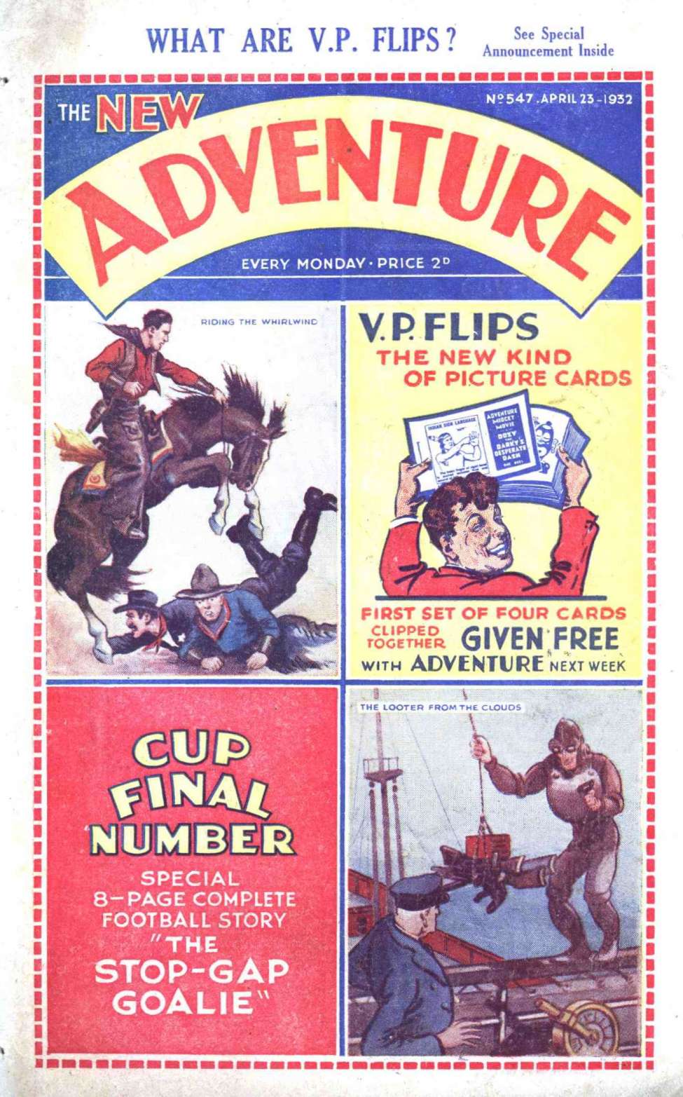 Book Cover For Adventure 547