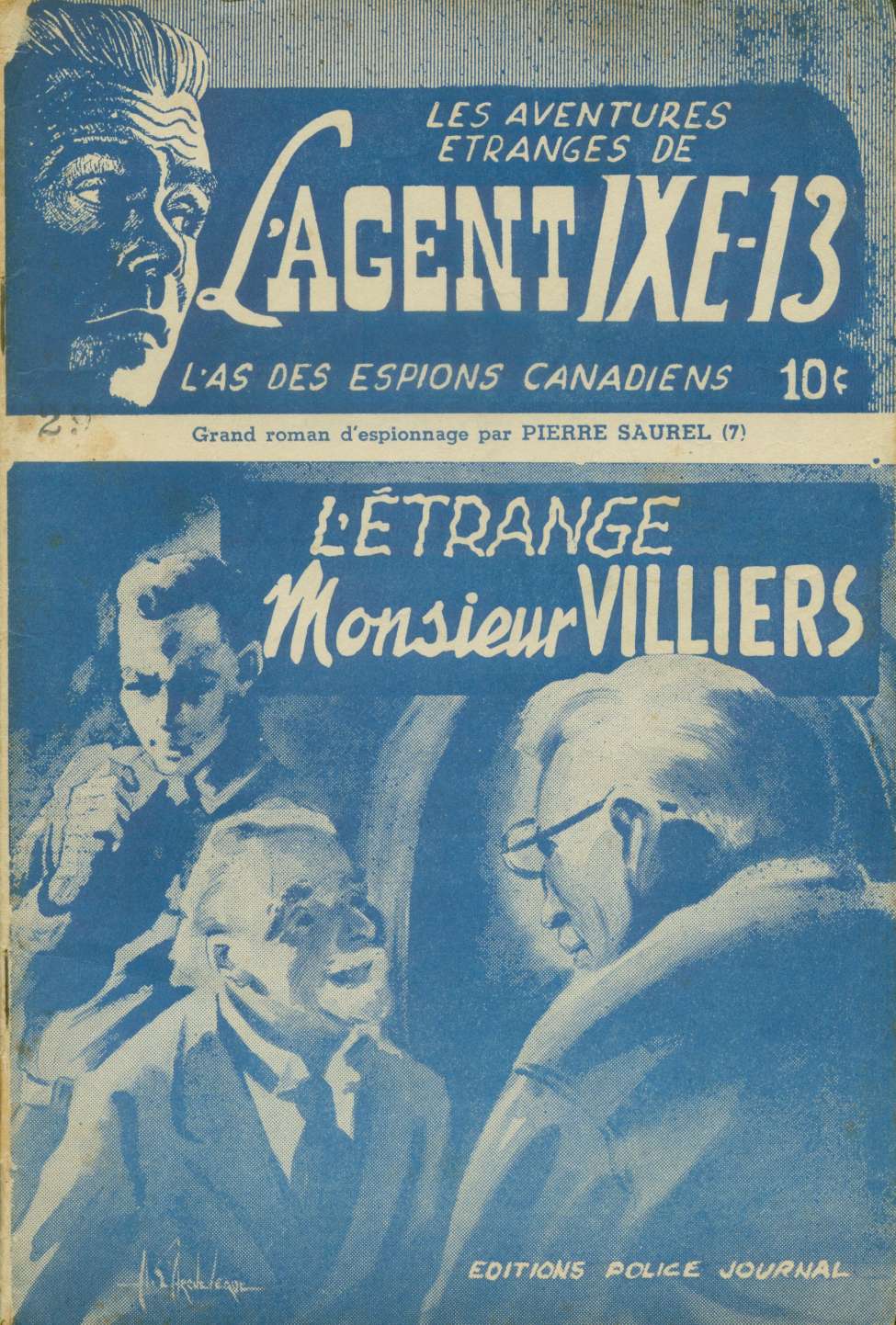 Comic Book Cover For L'Agent IXE-13 v2 7 – L’étrange monsieur Villiers