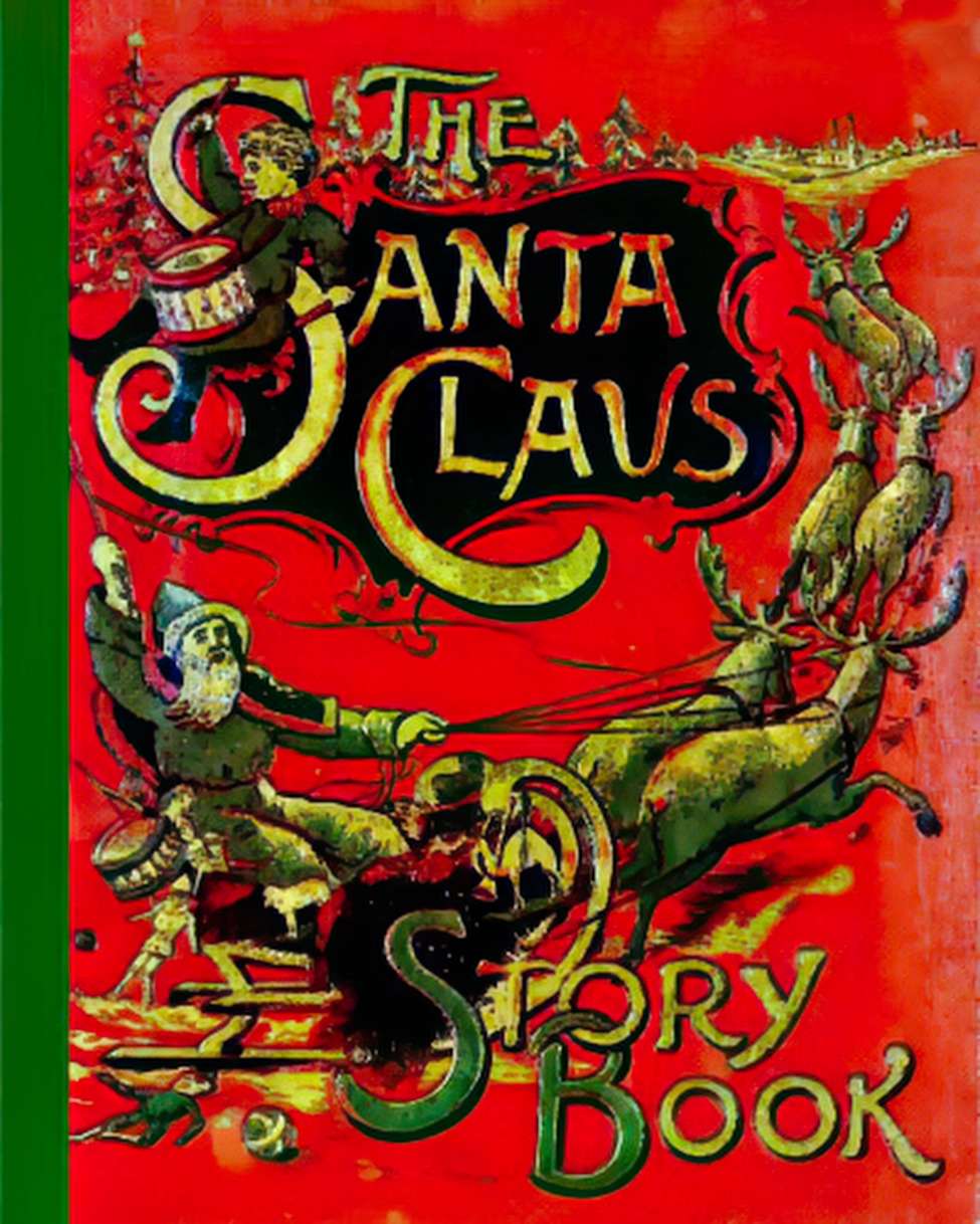 Book Cover For Santa Claus Story Book