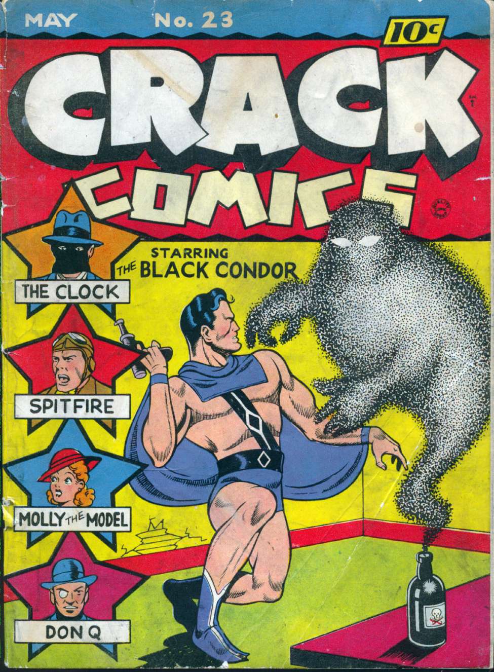 Book Cover For Crack Comics 23