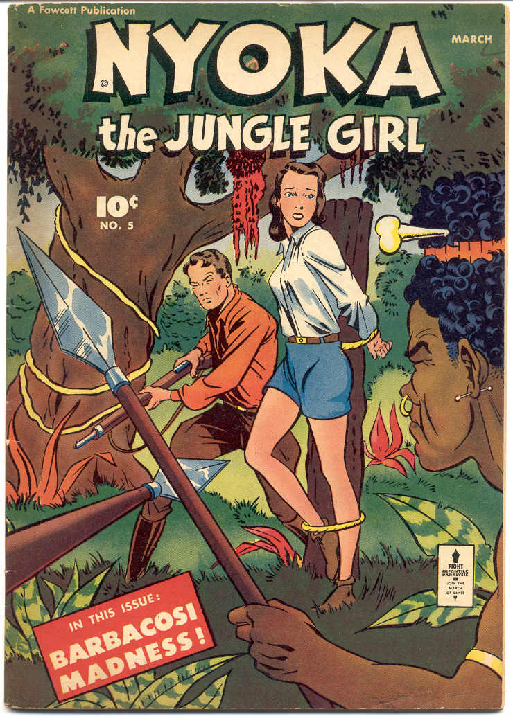 Comic Book Cover For Nyoka the Jungle Girl 5