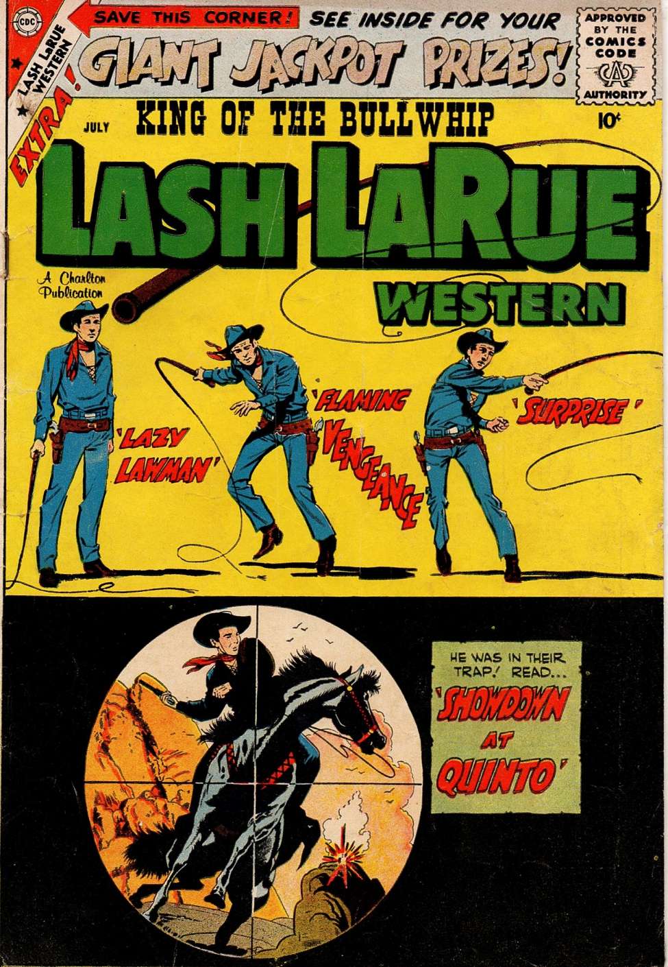 Book Cover For Lash LaRue Western 73