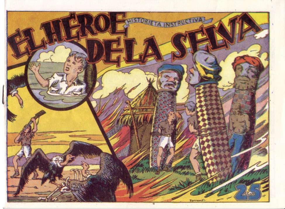 Comic Book Cover For Aventuras de Federico 1 - El Héroe De La Selva