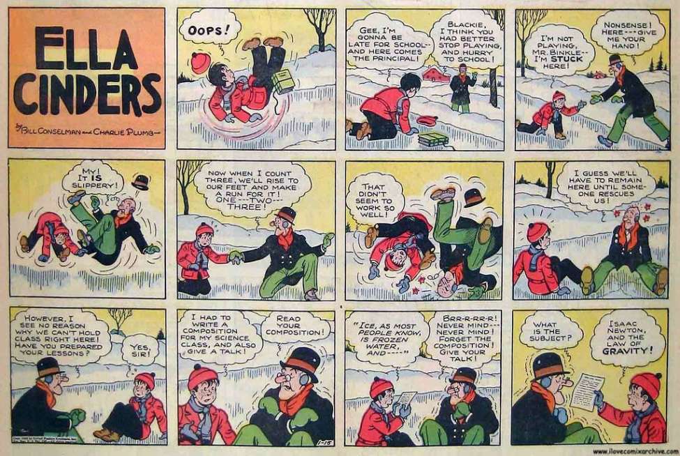 Comic Book Cover For Ella Cinders Sundays 1939