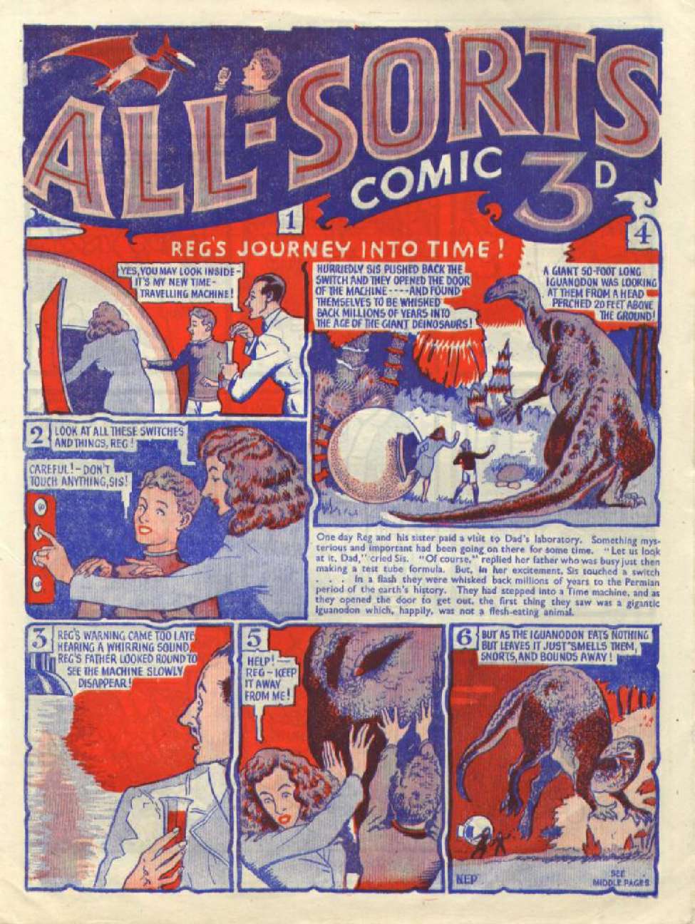 Comic Book Cover For All Sorts Comic