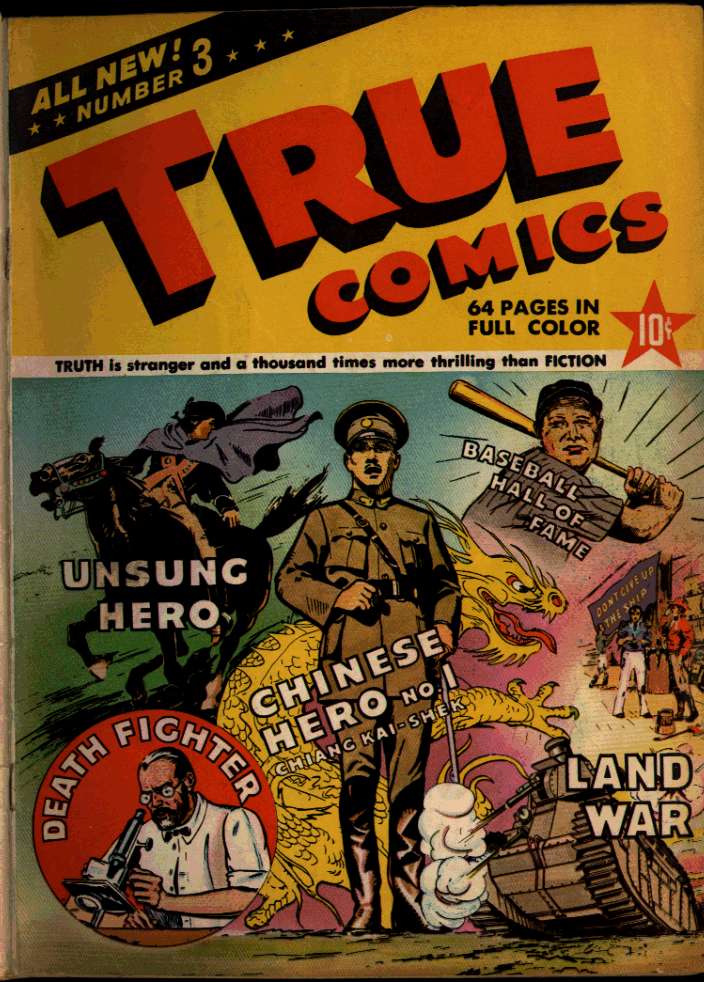 Book Cover For True Comics 3 - Version 1