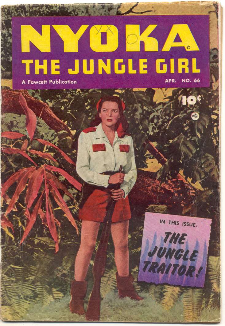 Book Cover For Nyoka the Jungle Girl 66 - Version 1