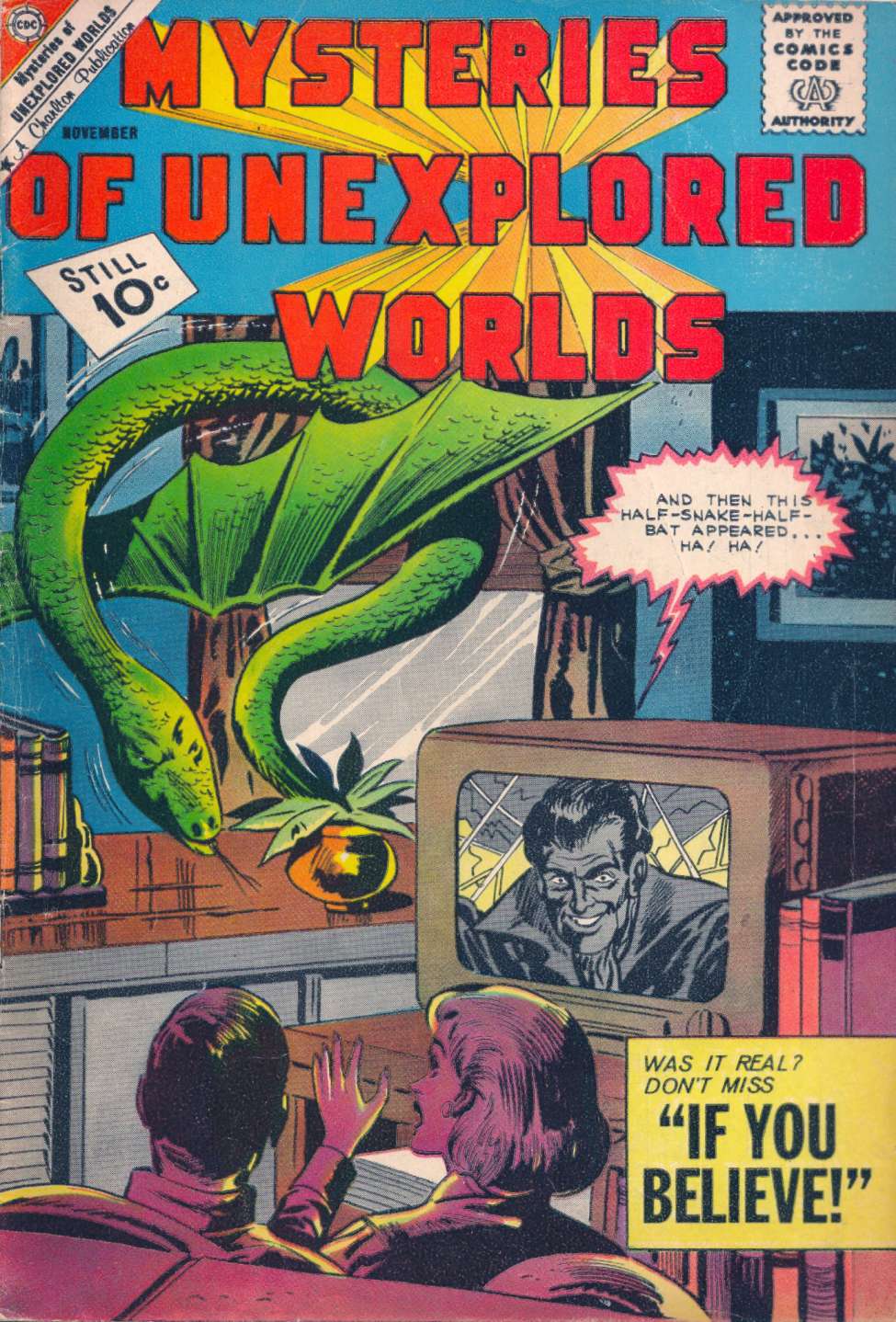 Book Cover For Mysteries of Unexplored Worlds 27