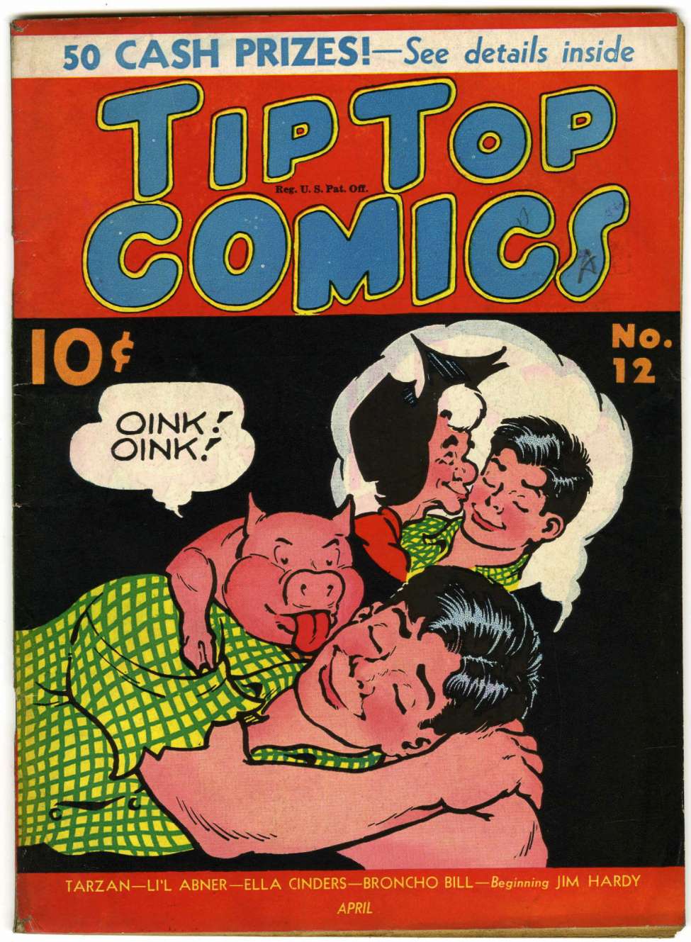 Comic Book Cover For Tip Top Comics 12