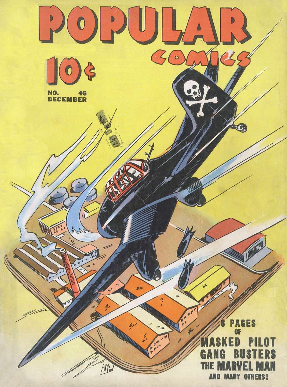 Book Cover For Popular Comics 46