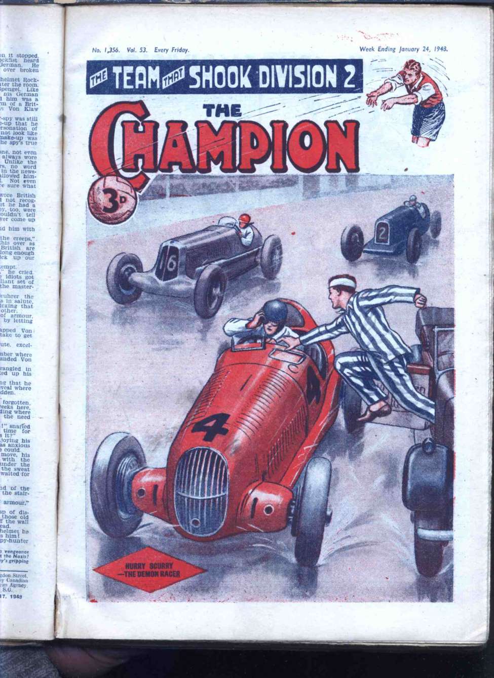 Book Cover For The Champion 1356