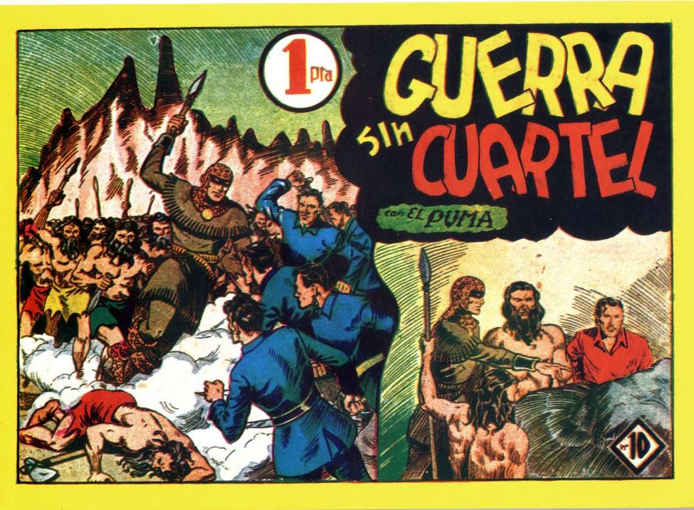 Comic Book Cover For El Puma 10 - Guerra Sin Cuartel