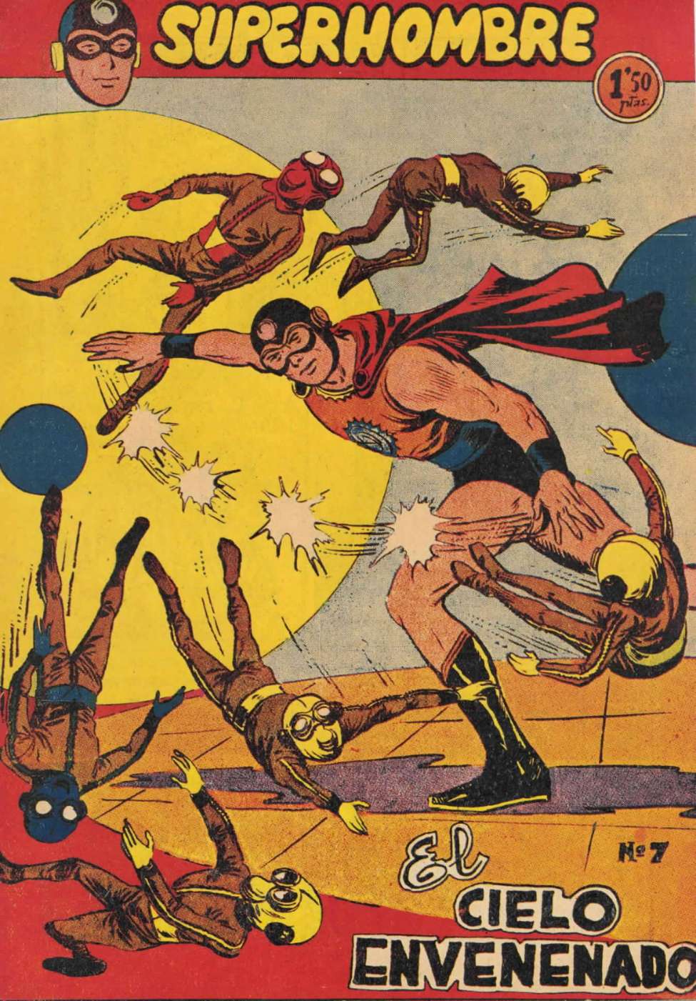 Comic Book Cover For SuperHombre 7 El cielo envenenado