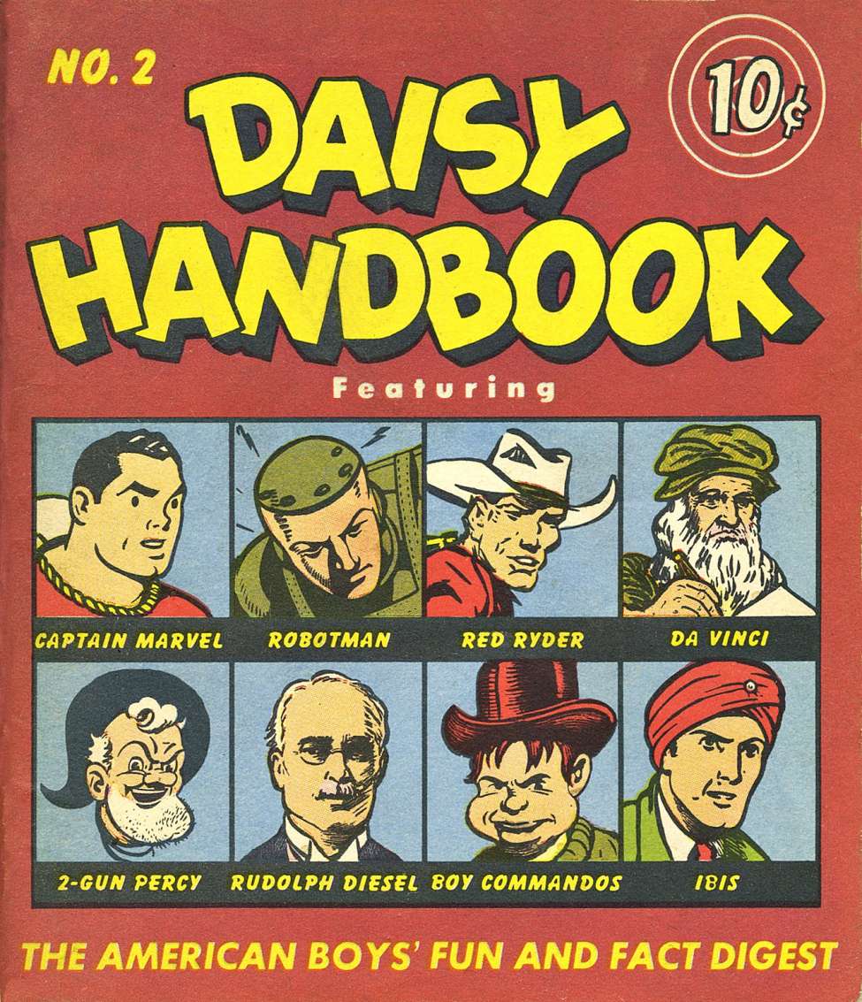 Comic Book Cover For Daisy Handbook 2