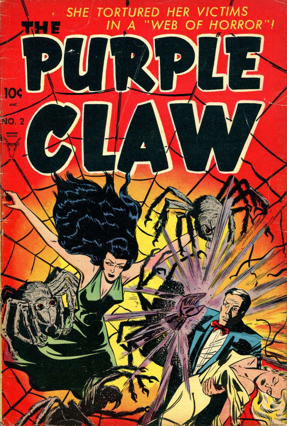 Comic Book Cover For Purple Claw 2