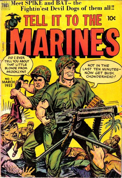 Book Cover For Tell It to the Marines 9