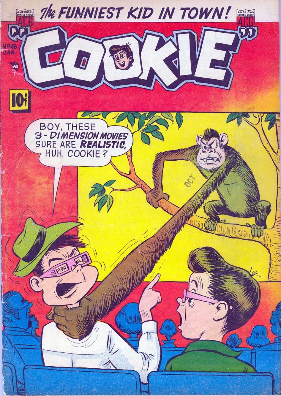 Comic Book Cover For Cookie 46