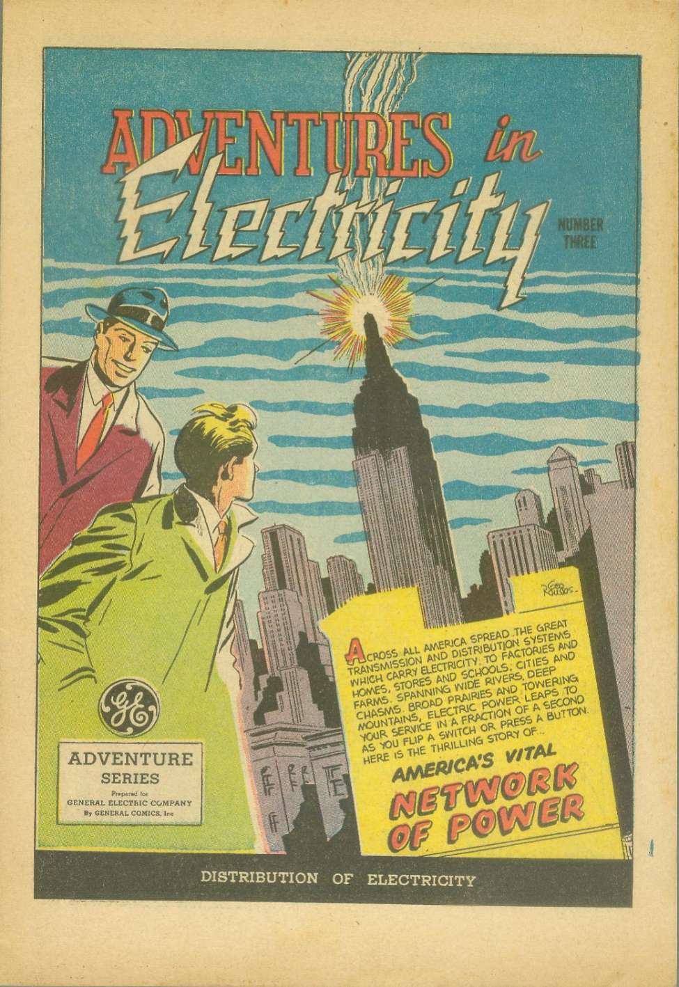 Book Cover For Adventures in Electricity 3