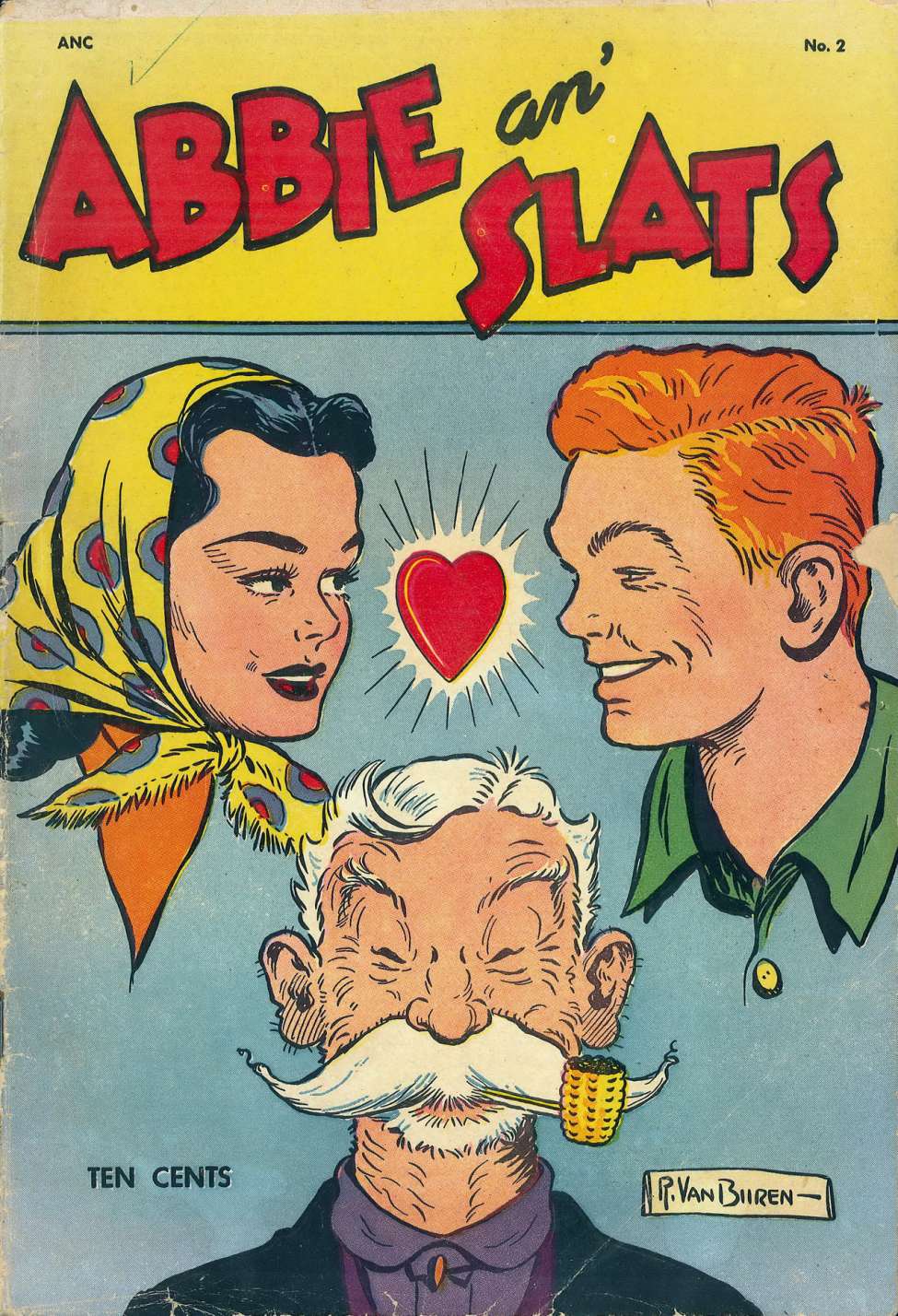 Comic Book Cover For Abbie an' Slats 2