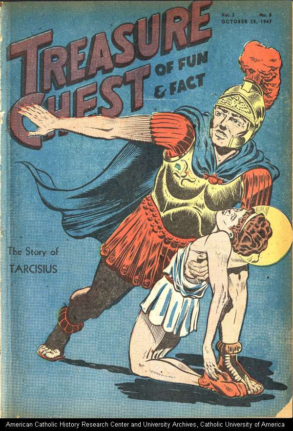 Comic Book Cover For Treasure Chest of Fun and Fact v3 5