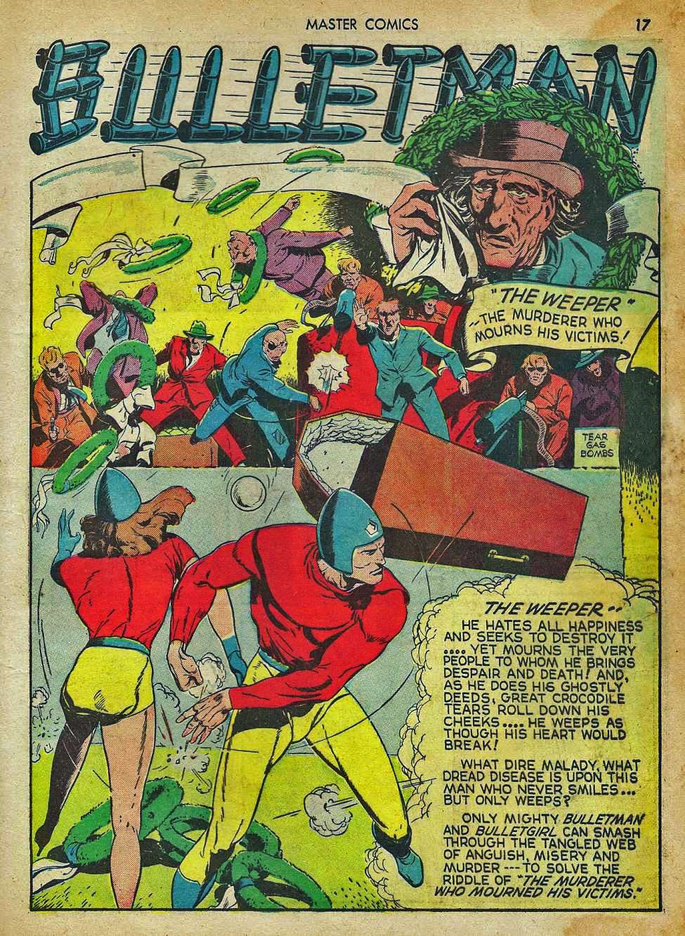 Comic Book Cover For Bulletman Archive Vol 4