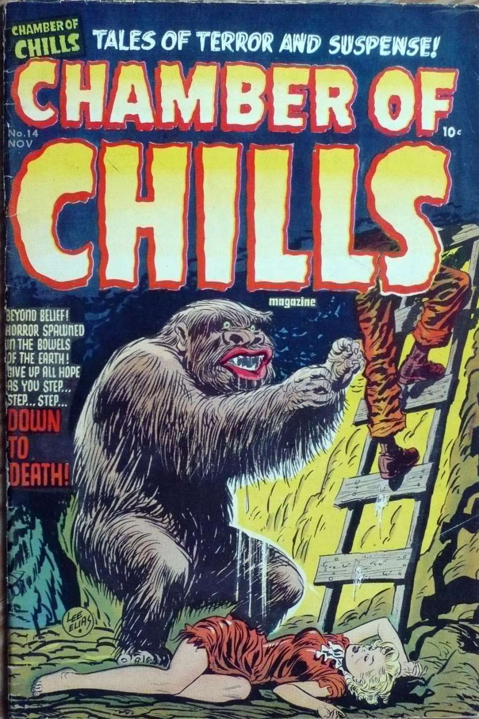 Comic Book Cover For Chamber of Chills 14 (dig cam) - Version 2