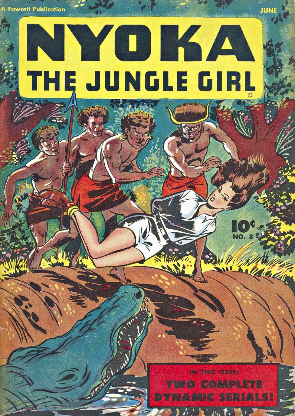 Book Cover For Nyoka the Jungle Girl 8