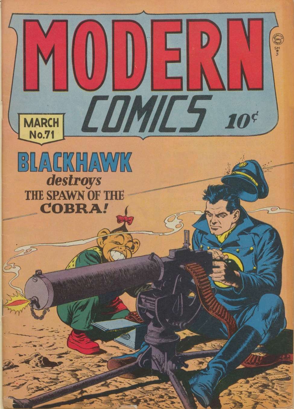 Book Cover For Modern Comics 71