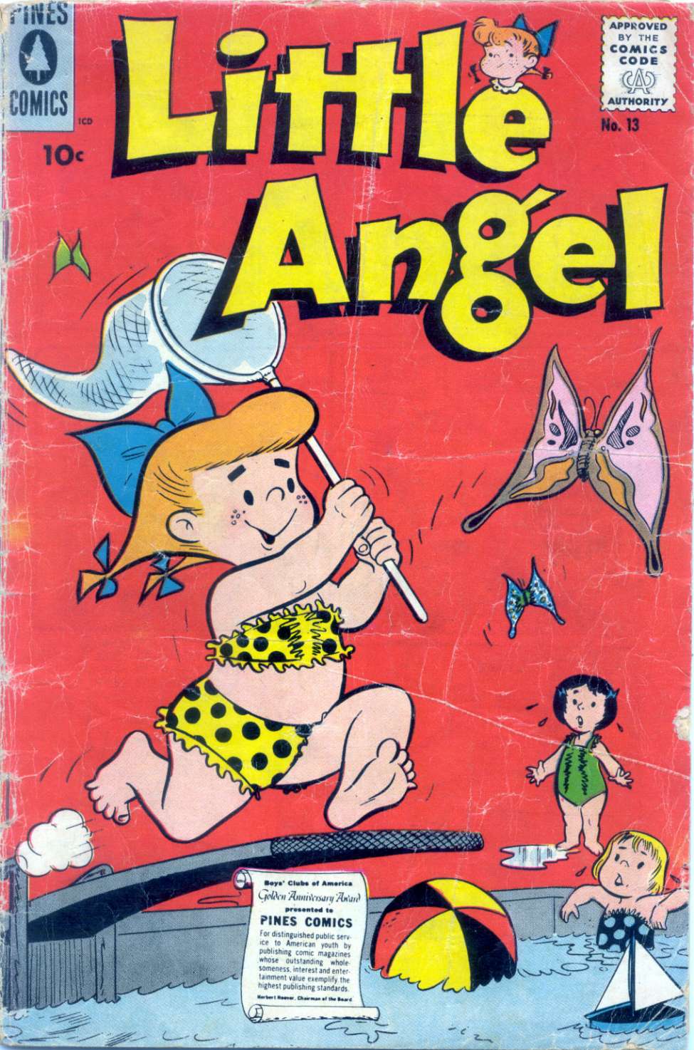 Comic Book Cover For Little Angel 13