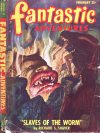 Cover For Fantastic Adventures v10 2 - Slaves of the Worm - Richard S. Shaver