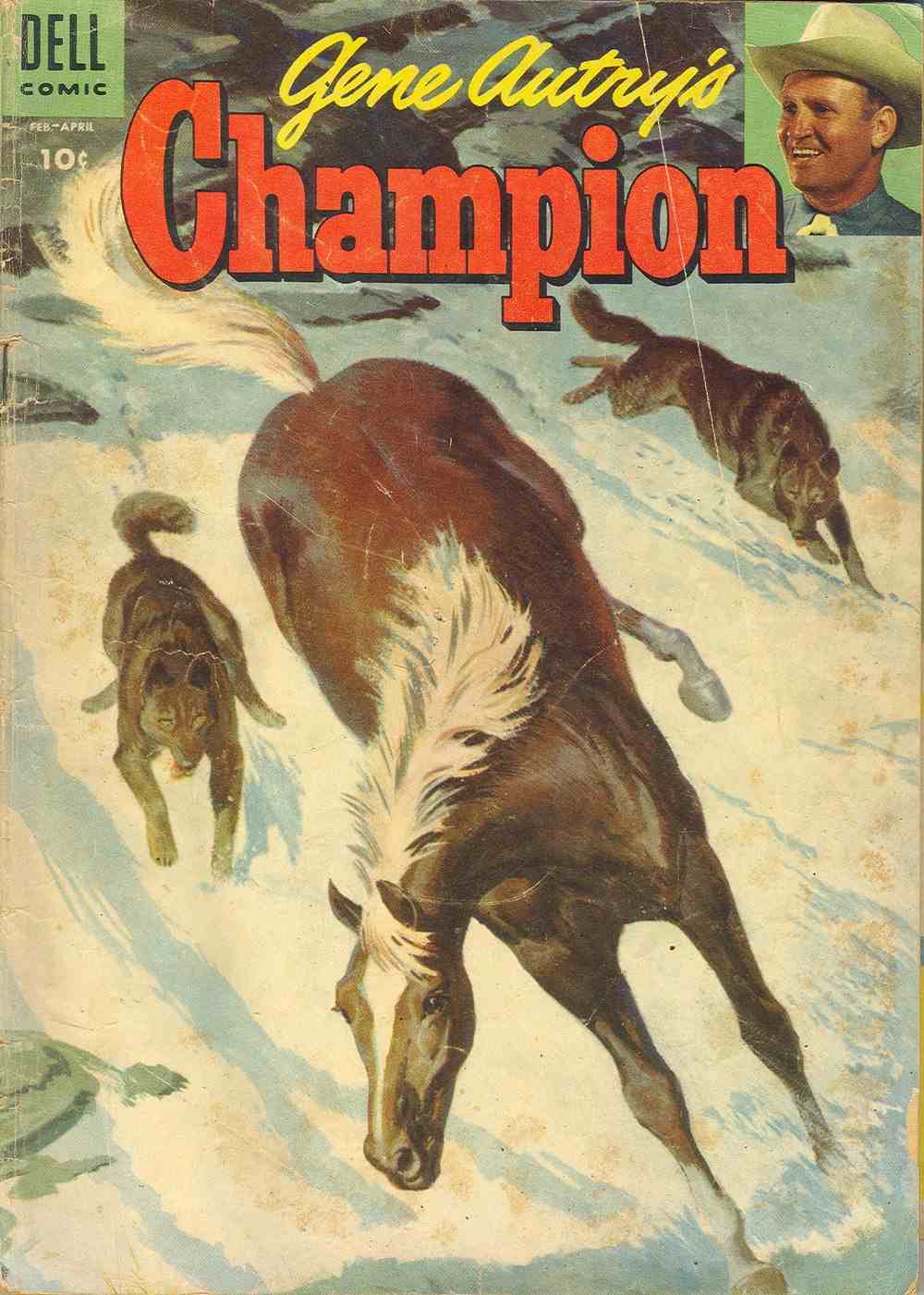 Comic Book Cover For Gene Autry's Champion 17